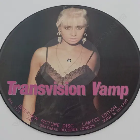 Transvision Vamp, Limited Edition Interview Picture Disc
